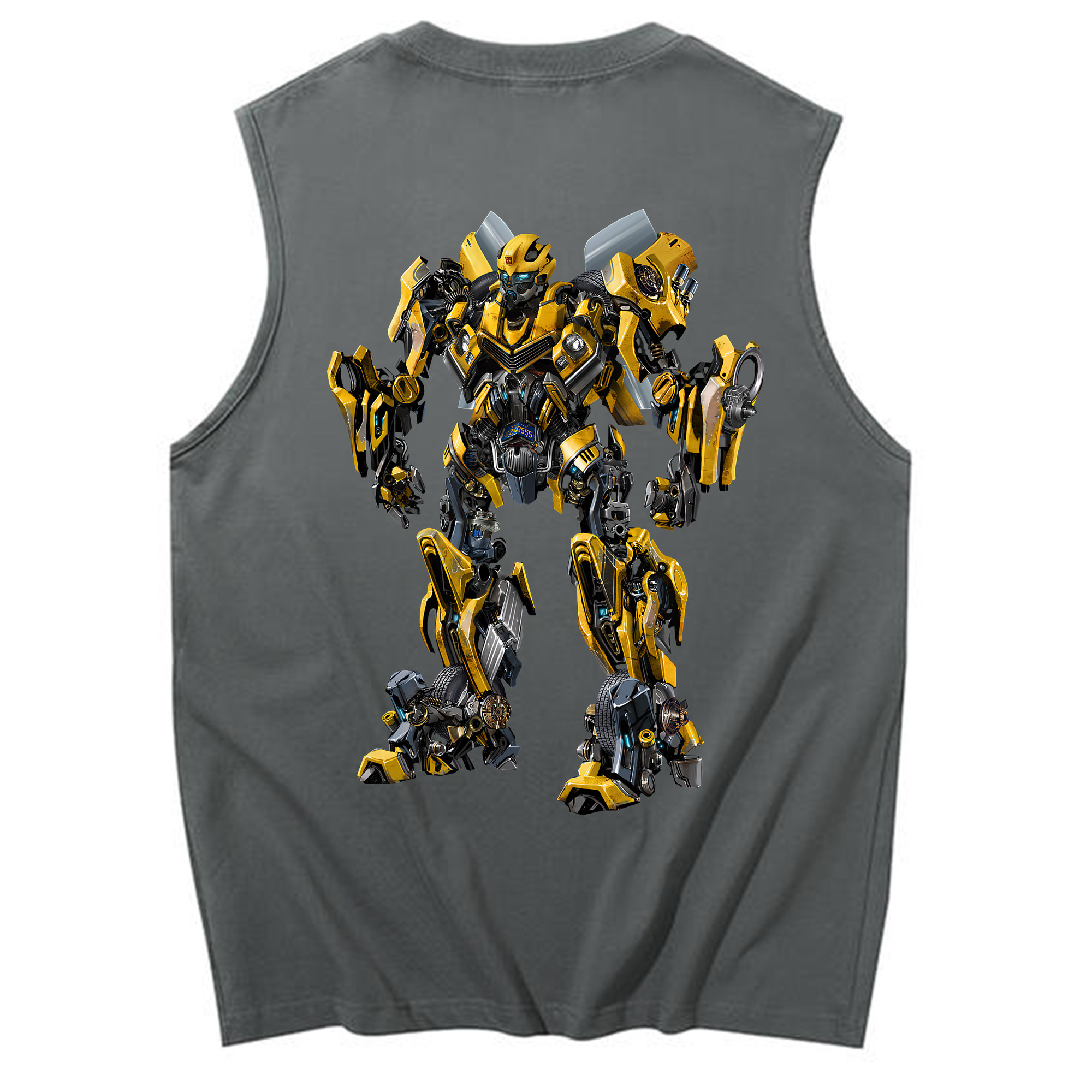 （画像用） Transformers トランスフォーマー コットン100％タンクトップ（背面プリント）